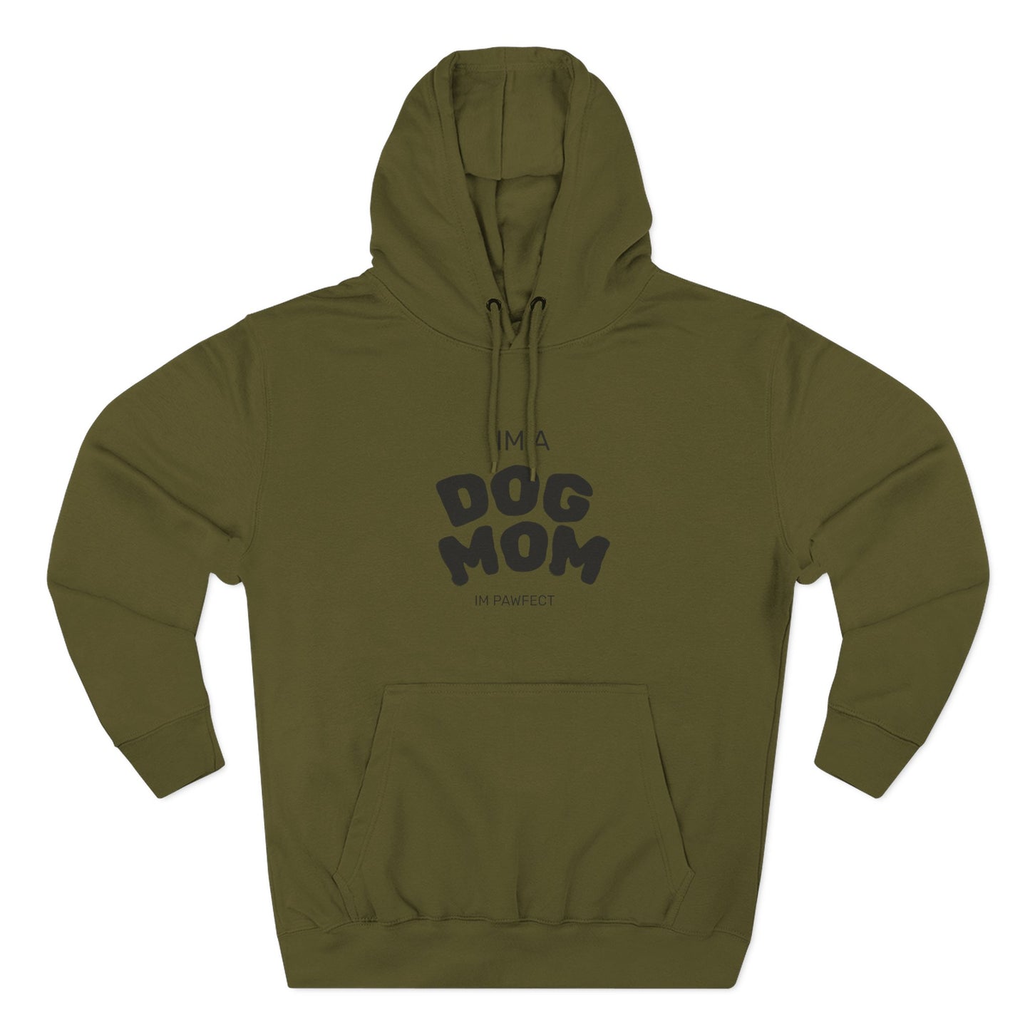 Dog Mom Hoodie — "I’m a Dog Mom" Fleece Pullover for Pet Lovers - Pawfectly Yours