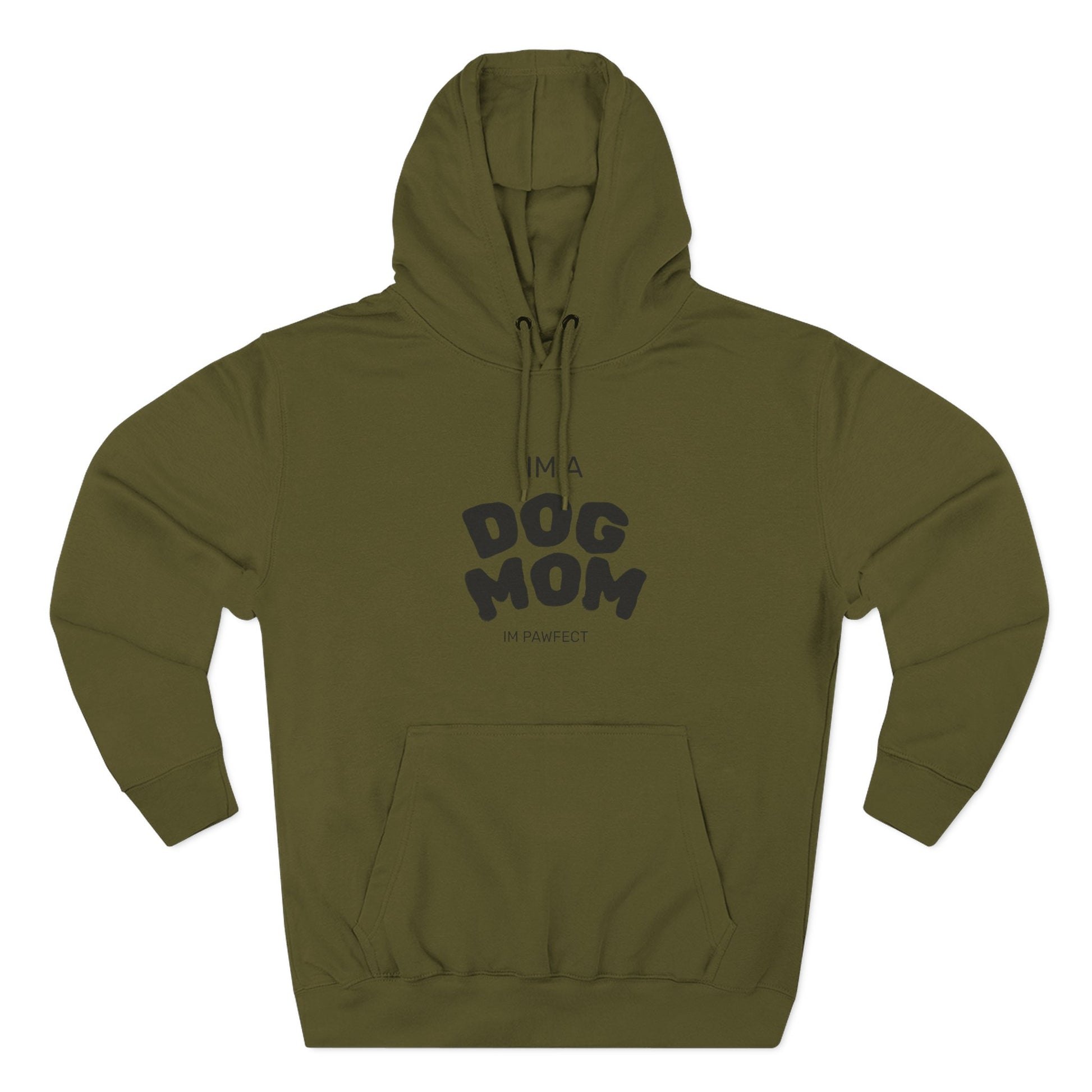 Dog Mom Hoodie — "I’m a Dog Mom" Fleece Pullover for Pet Lovers - Pawfectly Yours