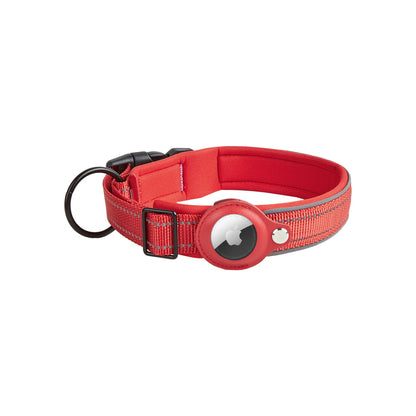 Pawfy's Adjustable Dog Collar and Leash Set with Tracker Slot