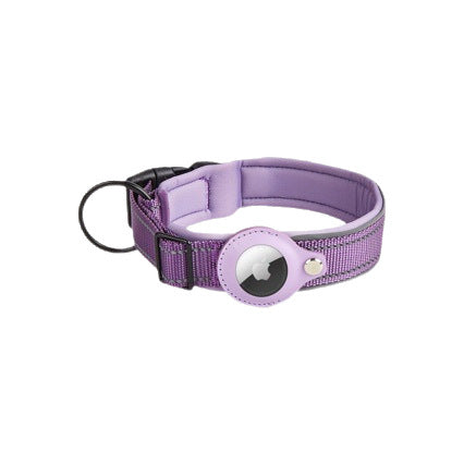 Pawfy's Adjustable Dog Collar and Leash Set with Tracker Slot