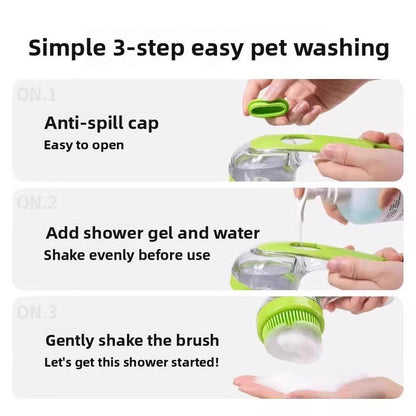 Pawfys Pet dog shampoo brush - Pawfectly Yours