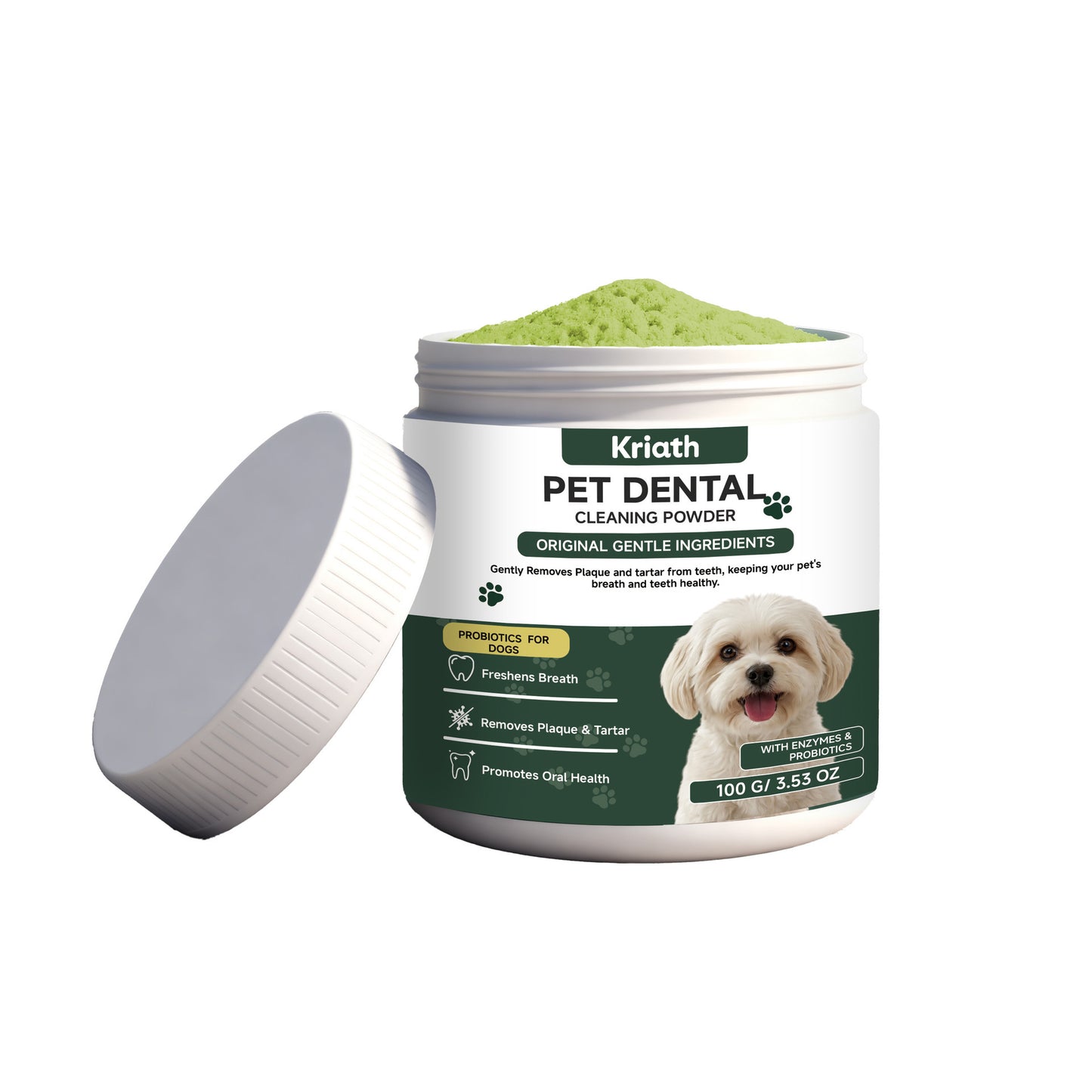 Pet Teeth Cleaning Powder for Cats and Dogs - Pawfectly Yours