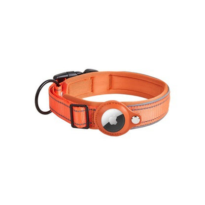 Pawfy's Adjustable Dog Collar and Leash Set with Tracker Slot