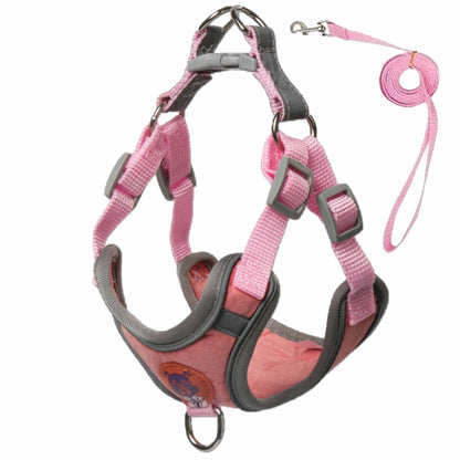Pawfys Adjustable Reflective Dog Harness and Leash Set - Pawfectly Yours