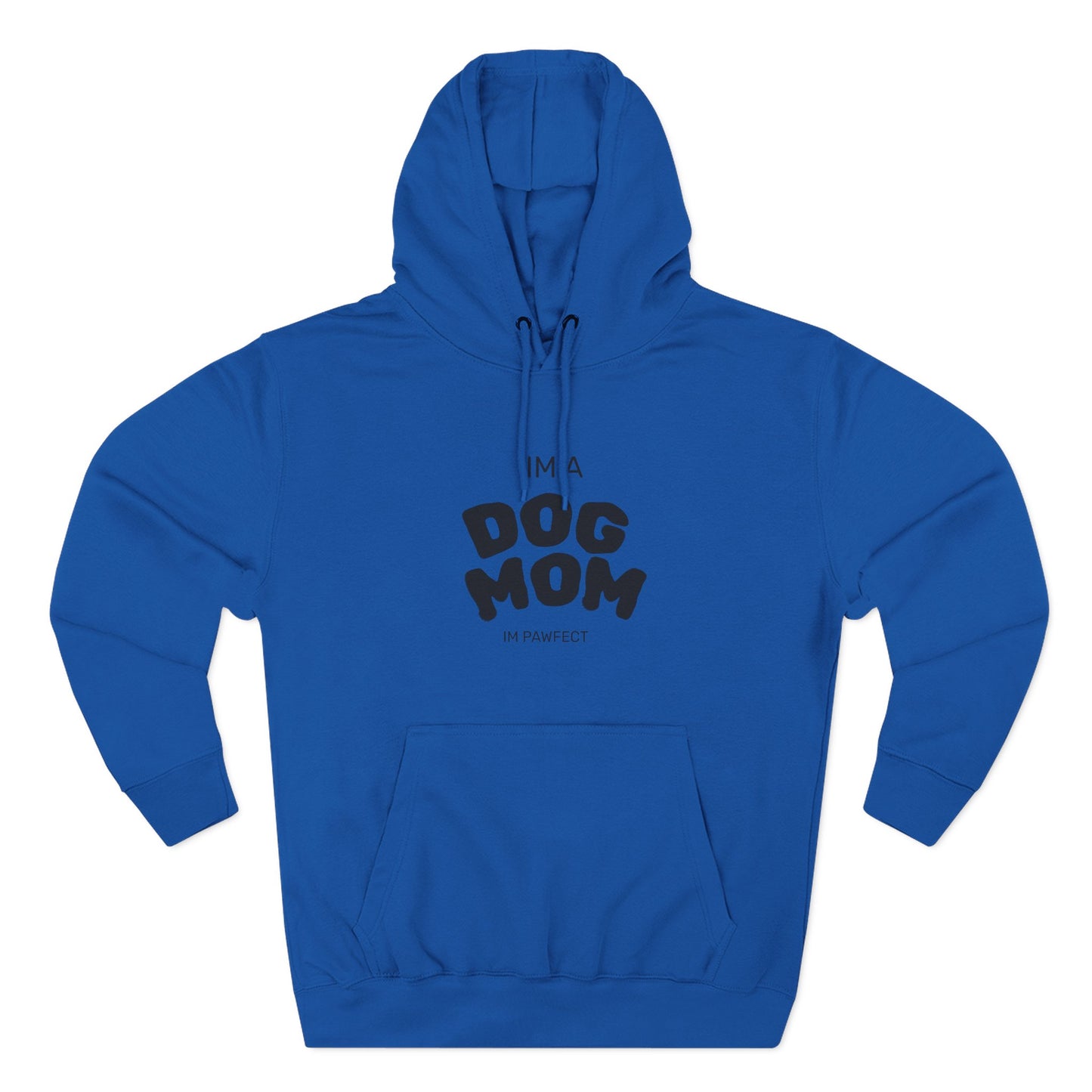 Dog Mom Hoodie — "I’m a Dog Mom" Fleece Pullover for Pet Lovers - Pawfectly Yours