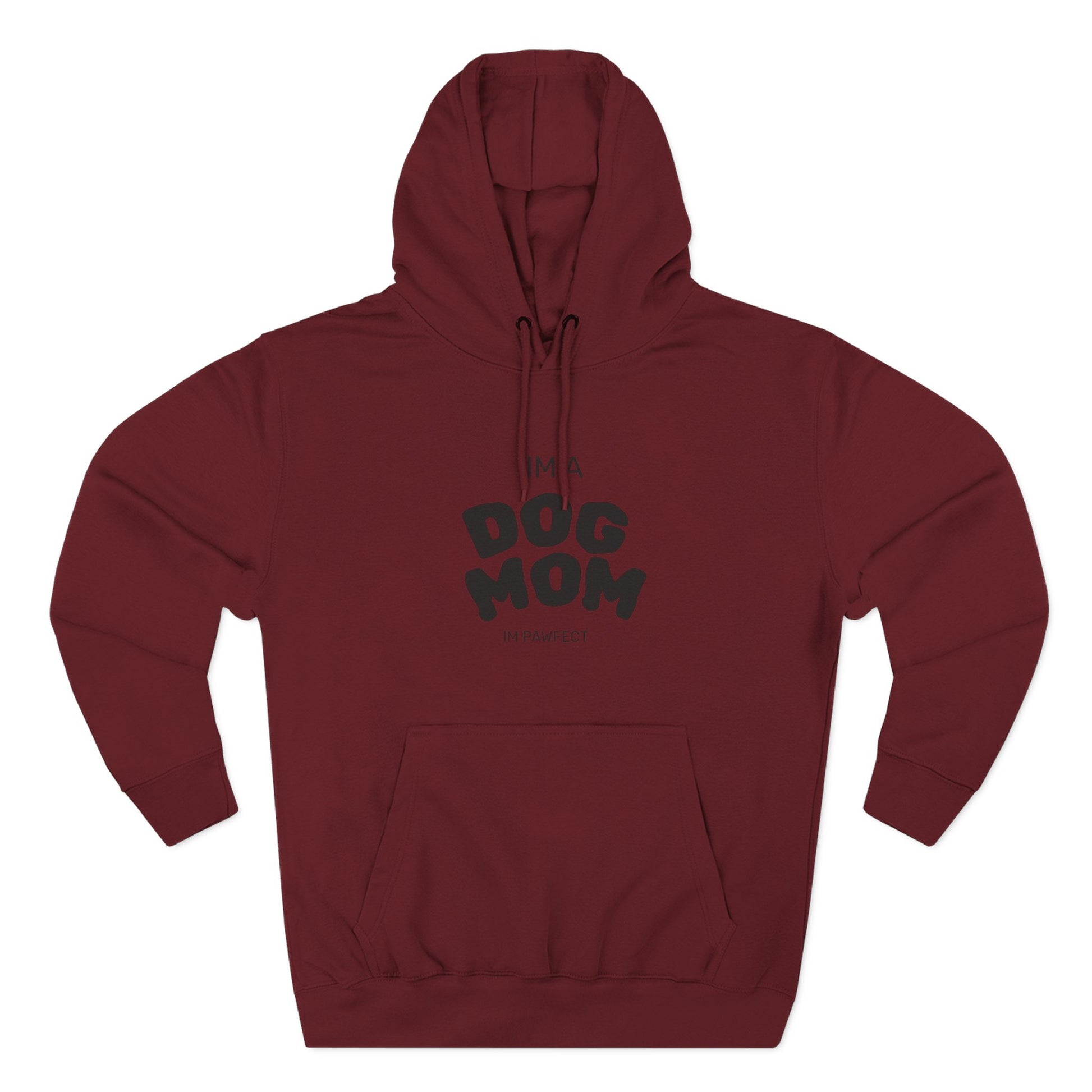 Dog Mom Hoodie — "I’m a Dog Mom" Fleece Pullover for Pet Lovers - Pawfectly Yours