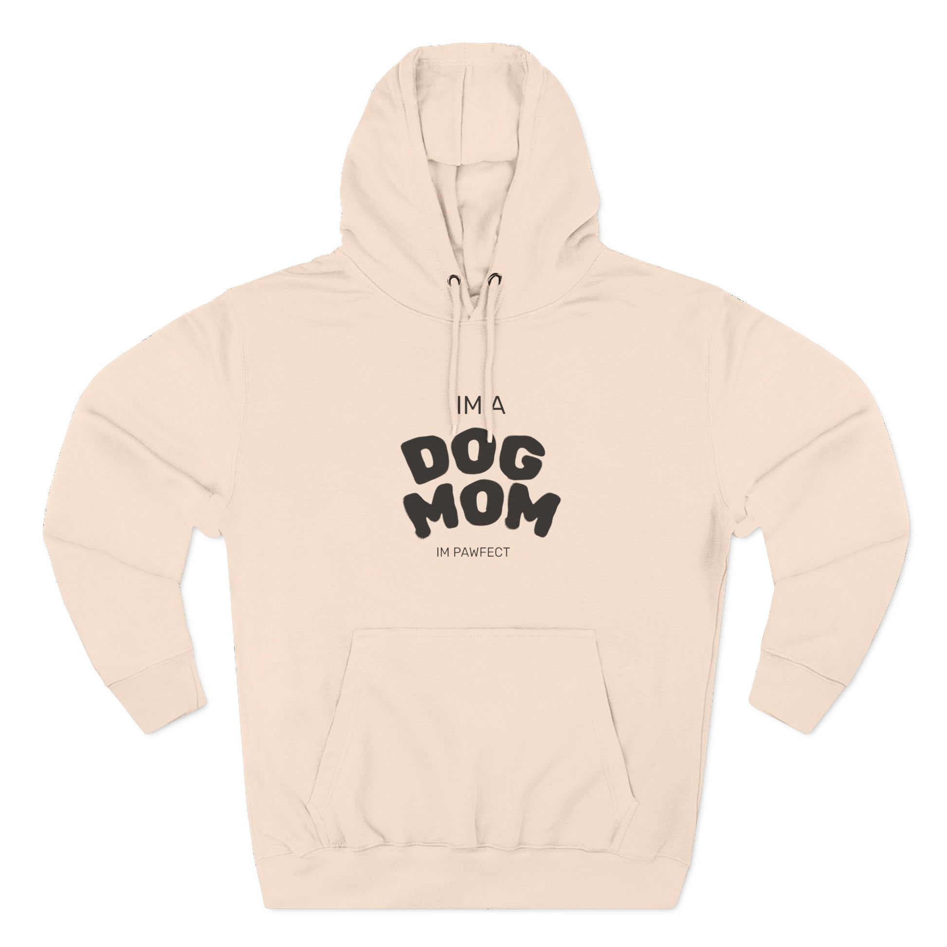 Dog Mom Hoodie — "I’m a Dog Mom" Fleece Pullover for Pet Lovers - Pawfectly Yours
