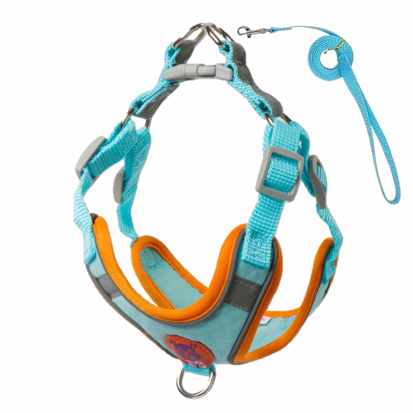 Pawfys Adjustable Reflective Dog Harness and Leash Set - Pawfectly Yours