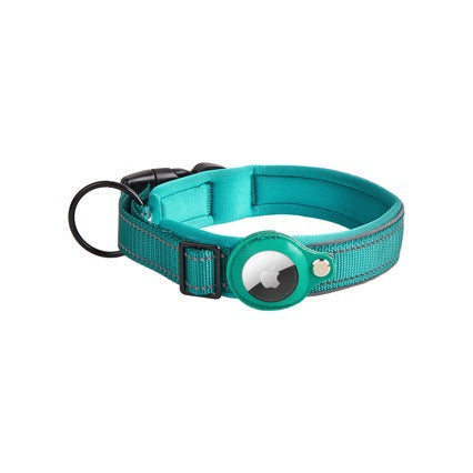 Pawfy's Adjustable Dog Collar and Leash Set with Tracker Slot