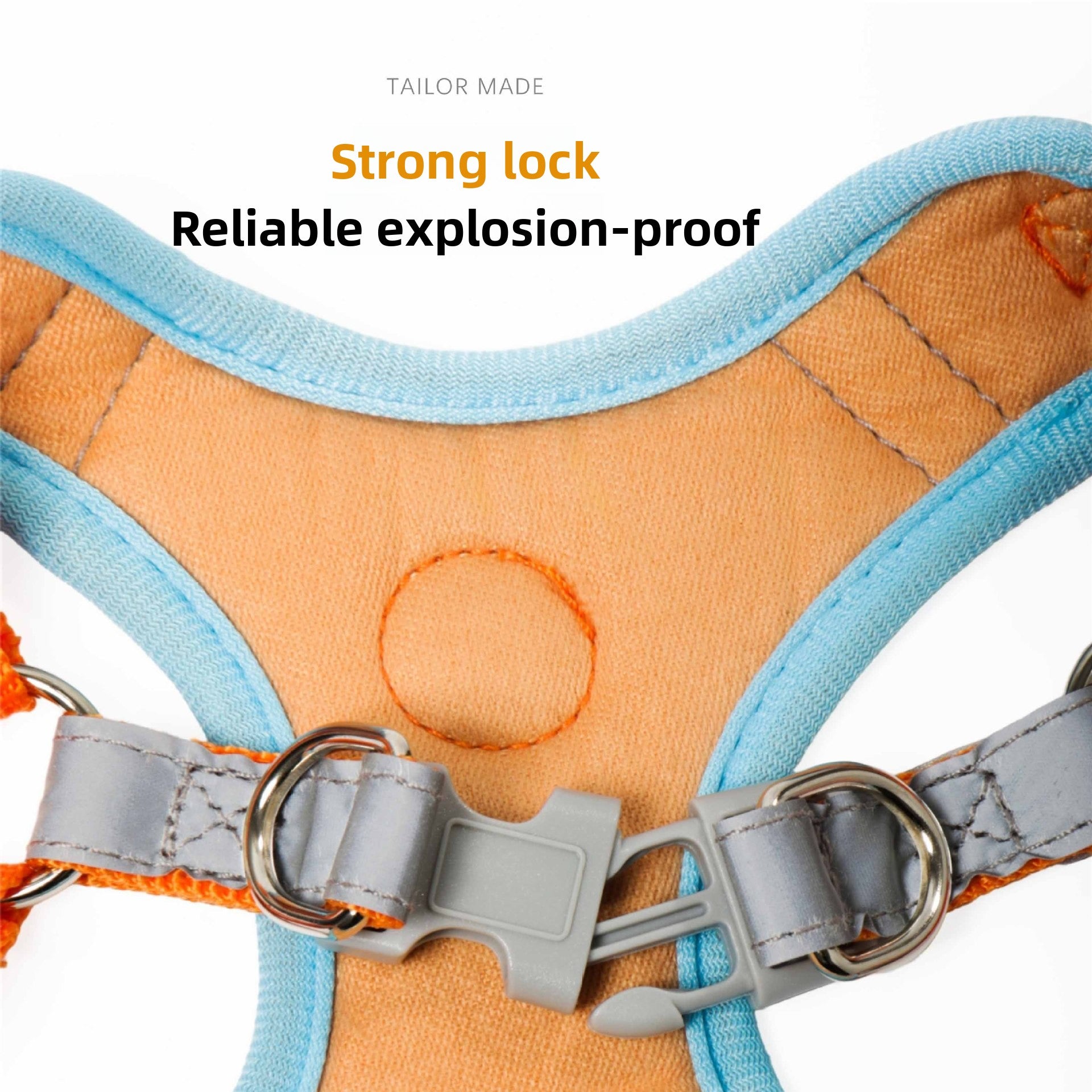 Pawfys Adjustable Reflective Dog Harness and Leash Set - Pawfectly Yours