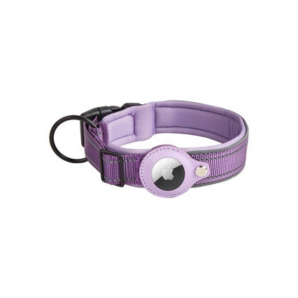 Pawfy's Adjustable Dog Collar and Leash Set with Tracker Slot
